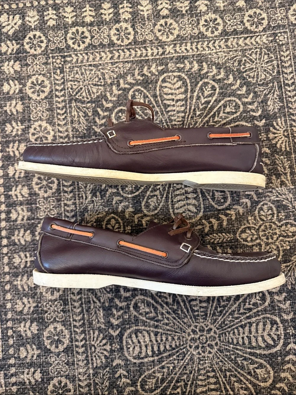 Colorado Brown Leather Boat Shoes